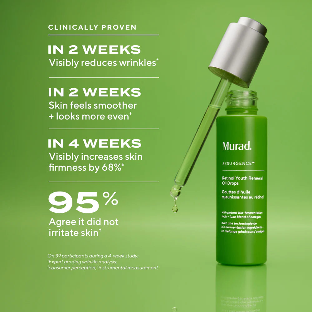 Retinol Youth Renewal Oil Drops Αντιρυτιδικό Λάδι Προσώπου